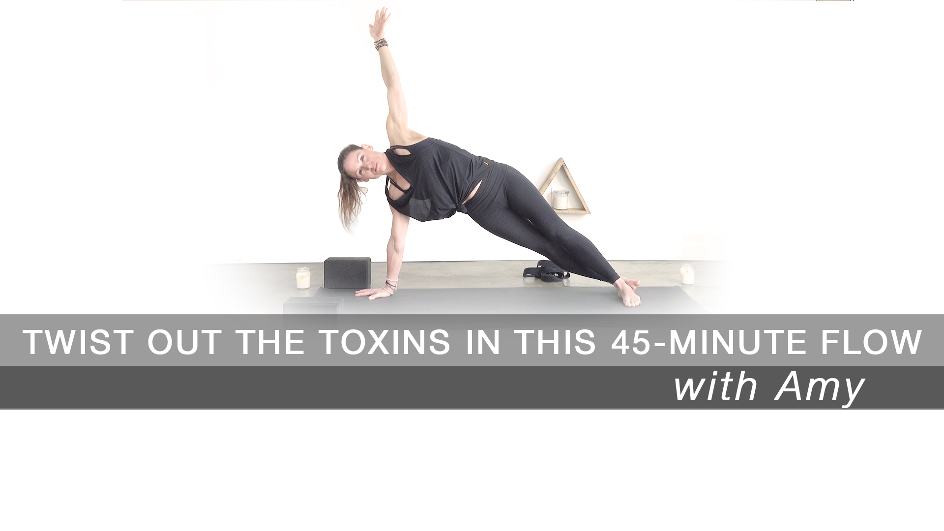 Twist out the toxins in this 45-minute flow