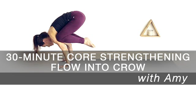 30-minute core strengthening flow int...