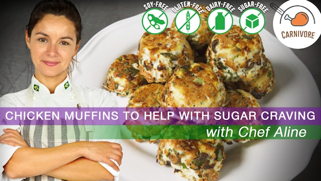 Chicken Muffins to Help with Sugar Cravings