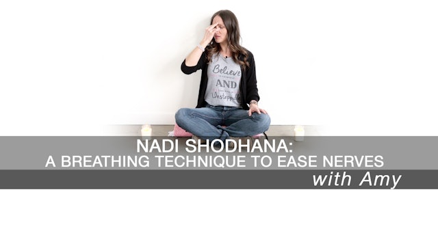 Nadi Shodhana: A breathing technique to ease nerves