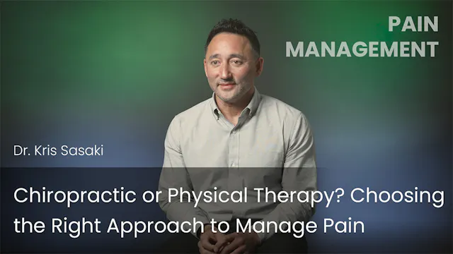 Chiropractic or Physical Therapy? Cho...