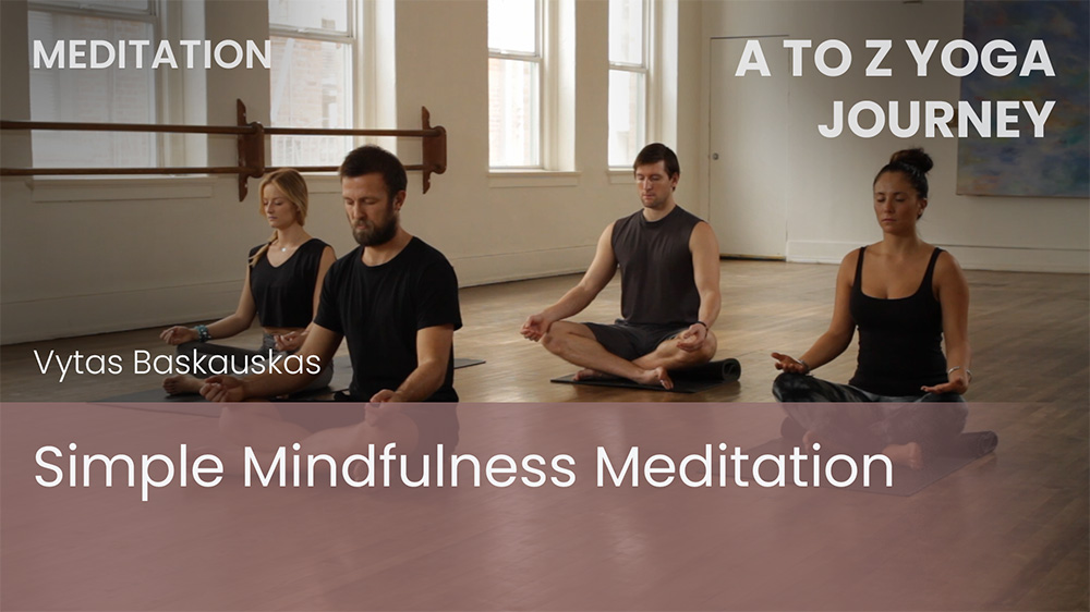 Simple Mindfulness Meditation
