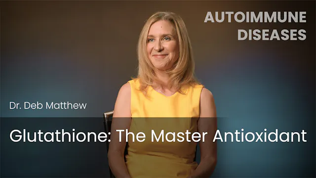 Glutathione - The Master Antioxidant