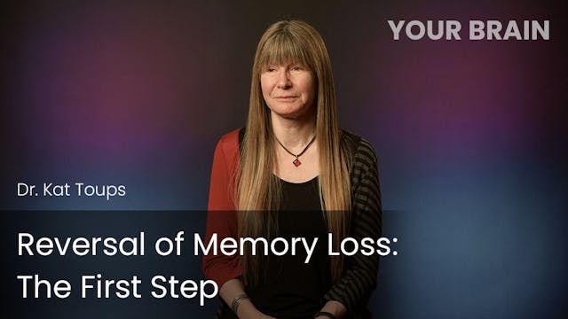 Reversal of Memory Loss﻿: The First Step