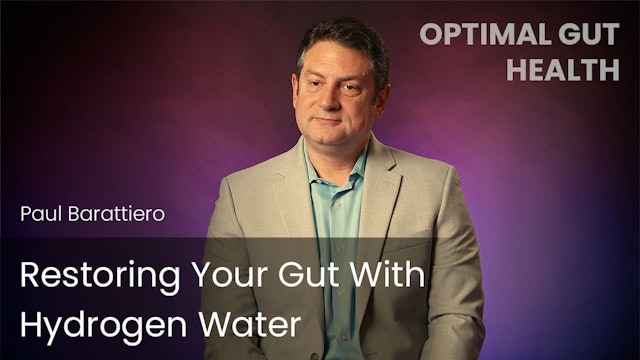 Restoring Your Gut With Hydrogen Water