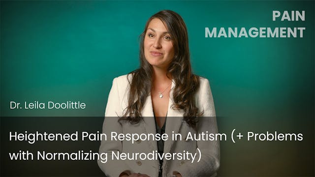Heightened Pain Response in Autism (+...