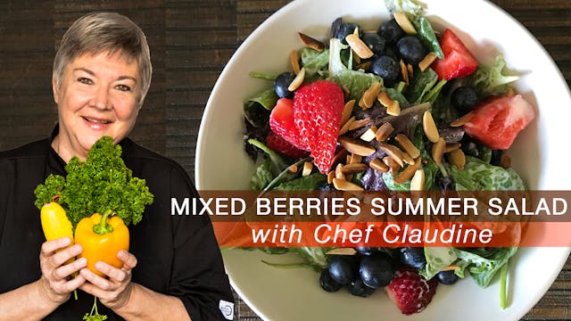 Mixed Berries Summer salad