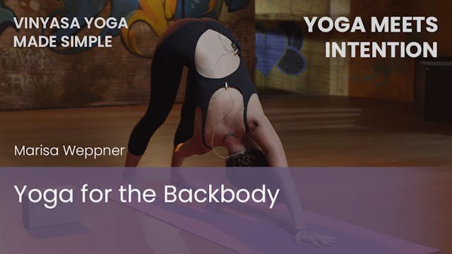 Yoga for the Backbody