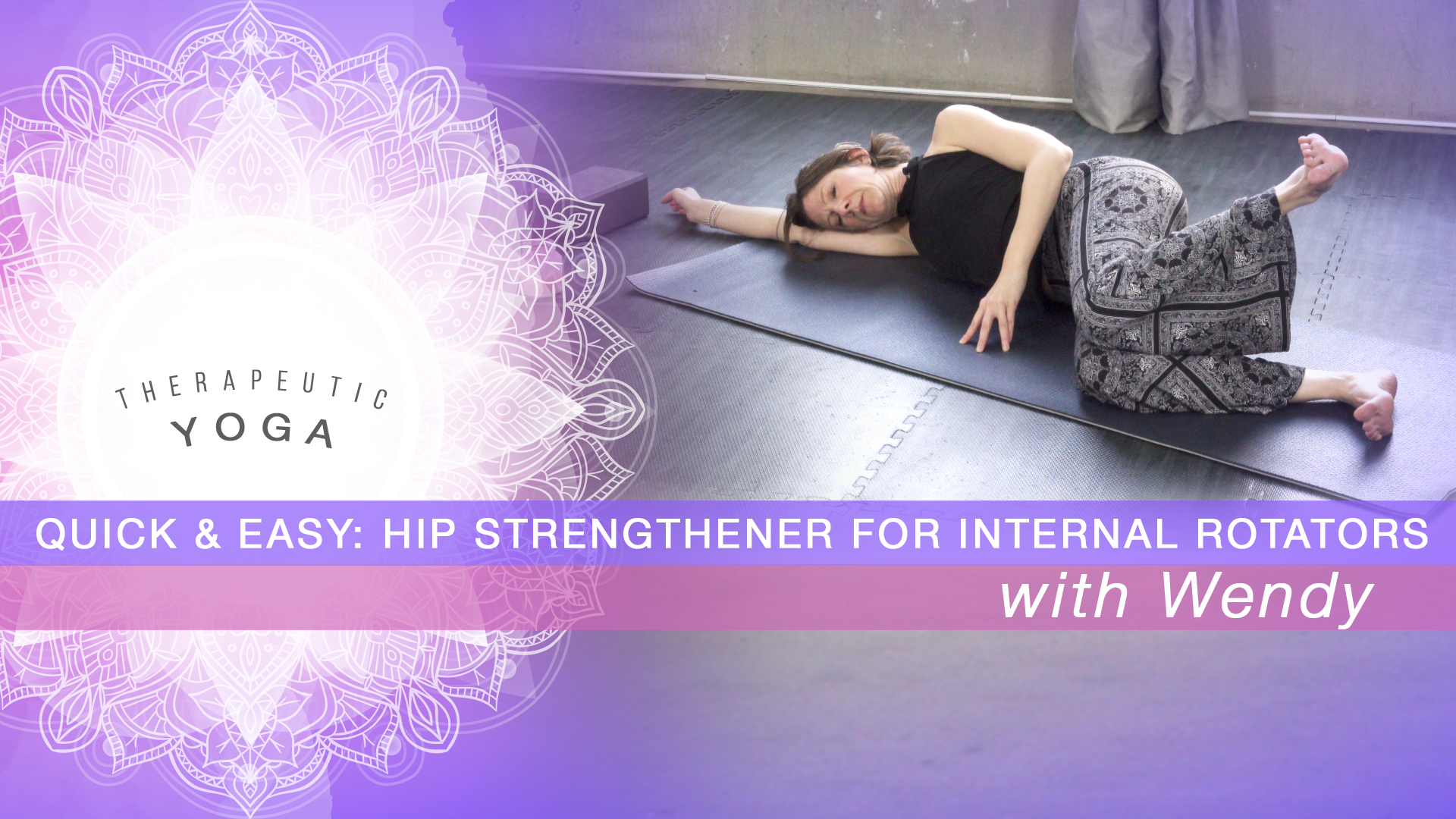 Quick & Easy: Hip Strengthener for Internal Rotators