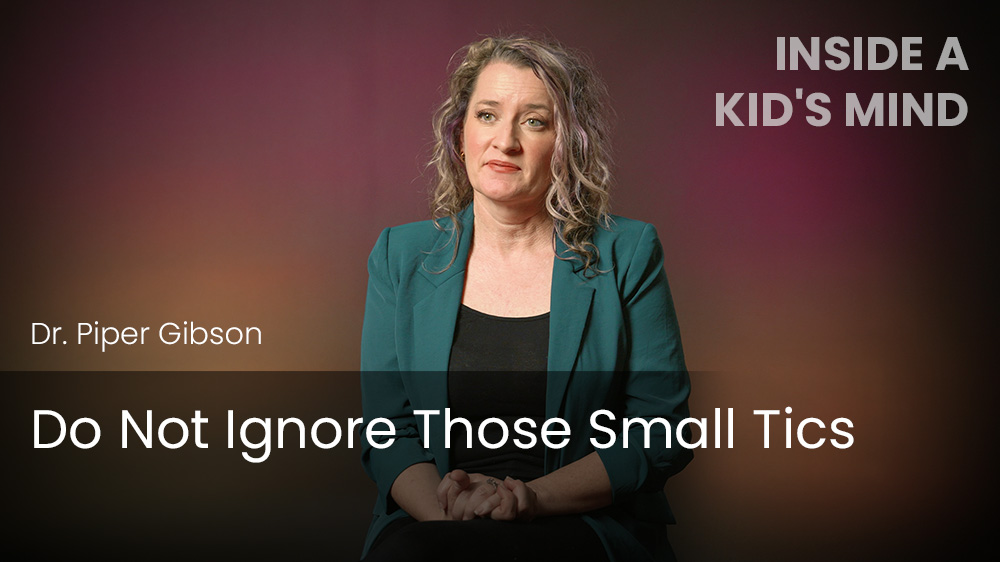 Do Not Ignore Those Small Tics