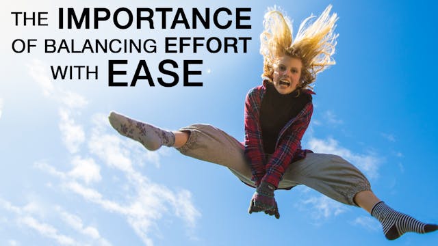 The importance of balancing effort wi...