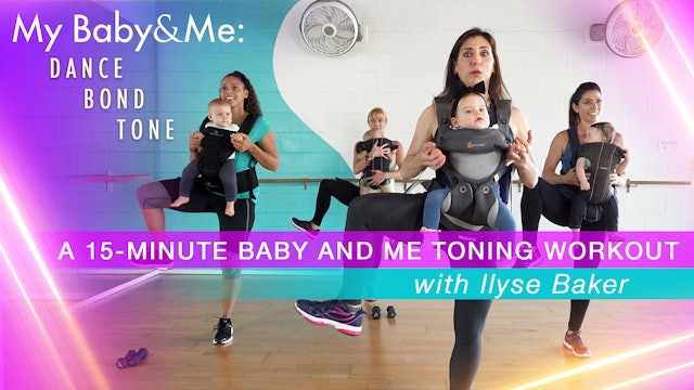 A 15-minute Baby and Me Toning Workout