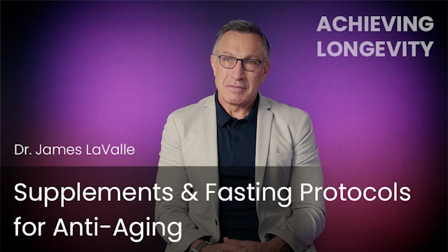 Supplements & Fasting Protocols for Anti-Aging