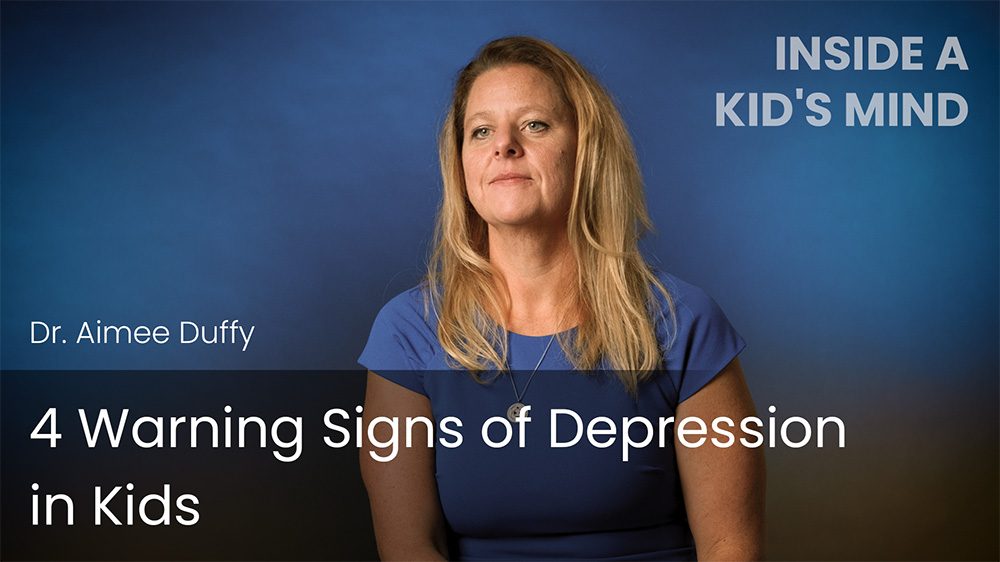 4 Warning Signs of Depression in Kids