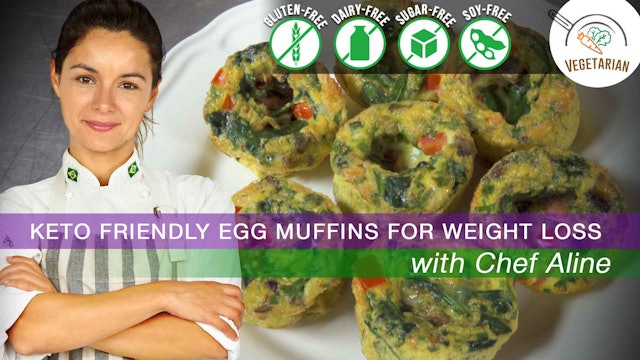 Keto Friendly Egg Muffins for Weight Loss