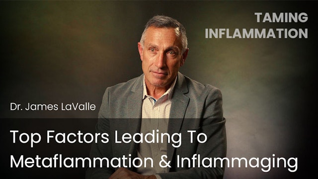 Top Factors Leading To Metaflammation & Inflammaging