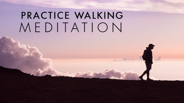   Practice Walking Meditation