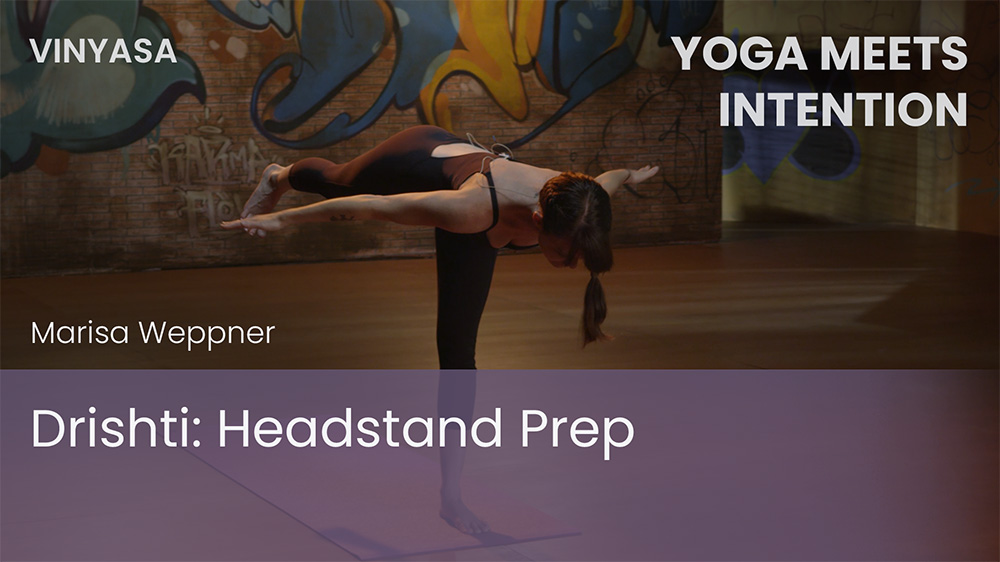Drishti: Headstand Prep