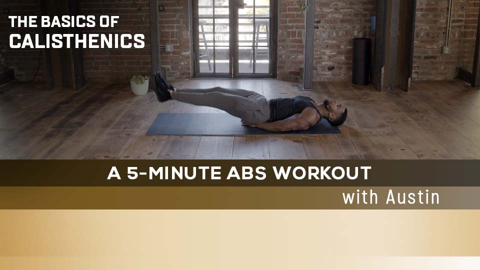 A 5-minute Abs Workout