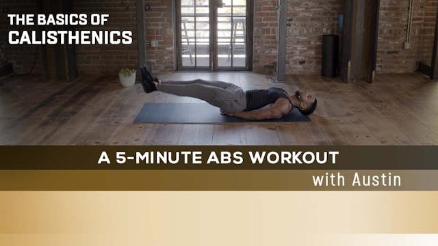 A 5-minute Abs Workout