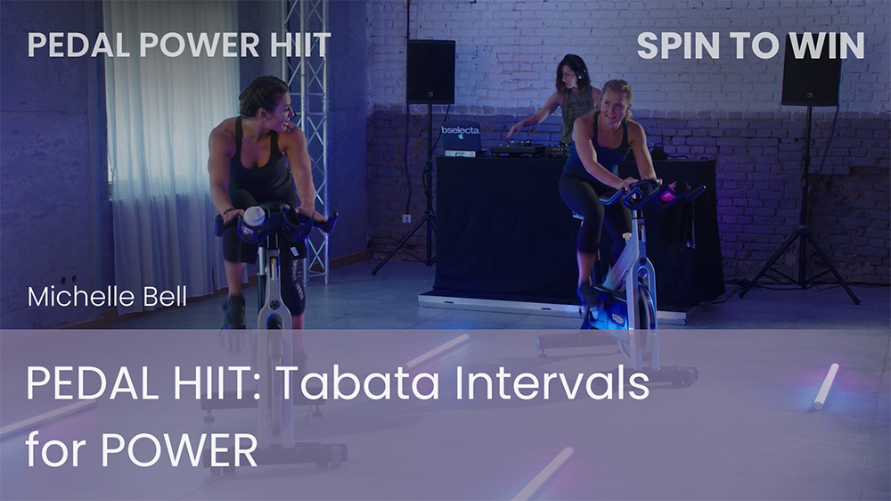 PEDAL HIIT: Tabata Intervals for POWER