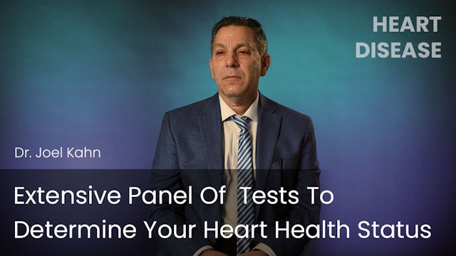 Extensive Panel Of  Tests To Determine Your Heart Health Status