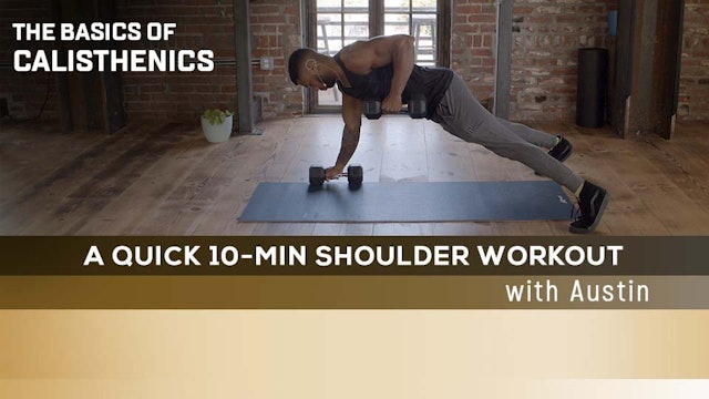 A Quick 10-min Shoulder Workout