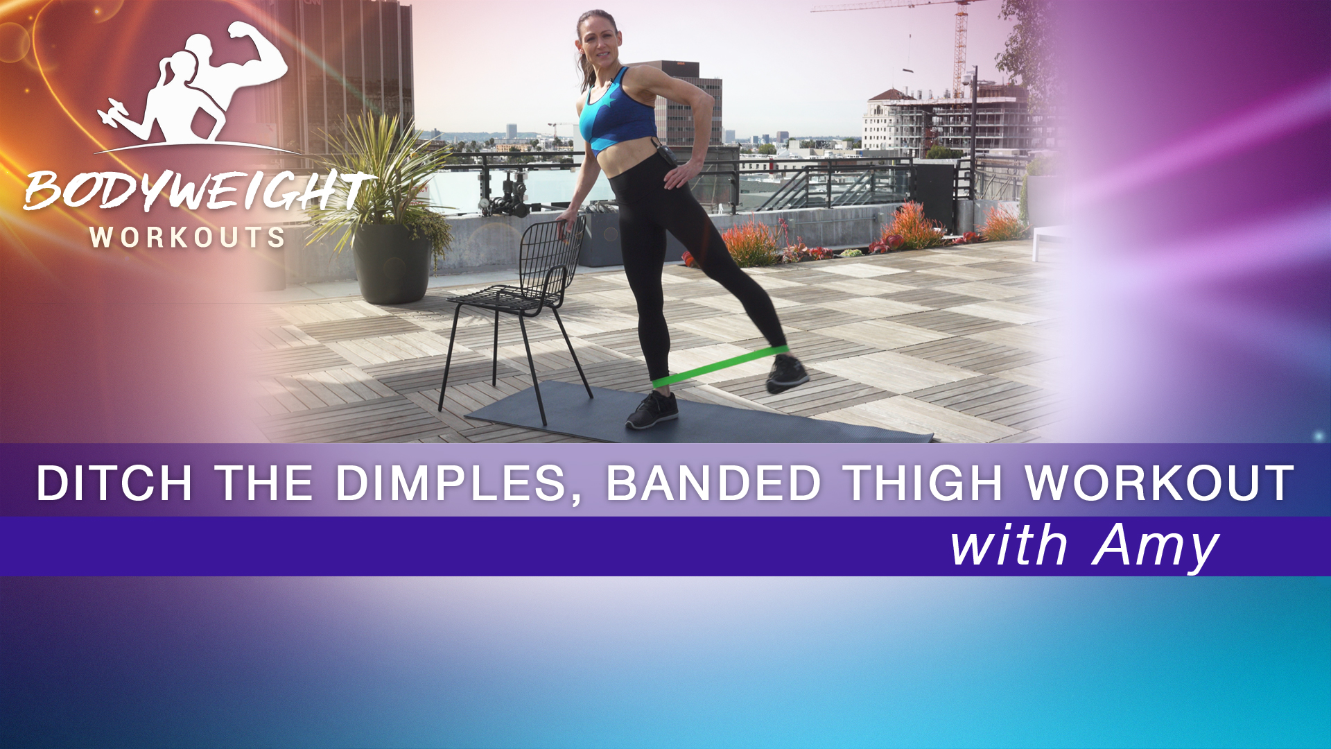 Ditch The Dimples Banded Thigh Workout