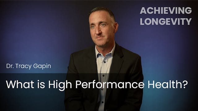 What is High Performance Health?