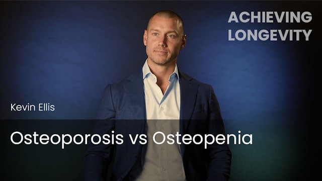 Osteoporosis vs Osteopenia