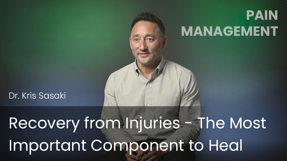 Recovery from Injuries - The Most Important Component to Heal
