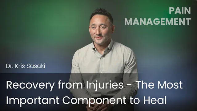 Recovery from Injuries - The Most Imp...