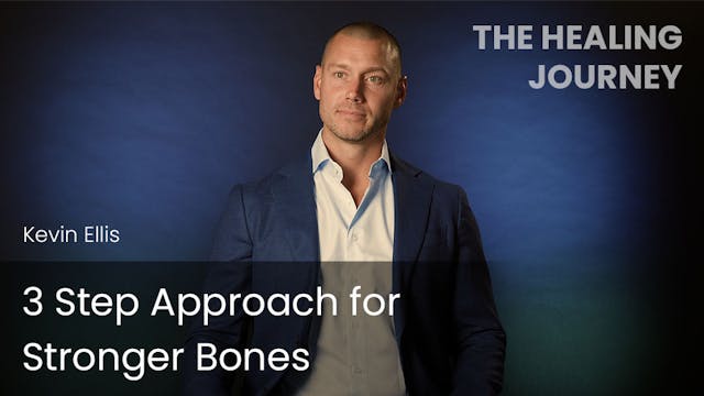 3 Step Approach for Stronger Bones﻿