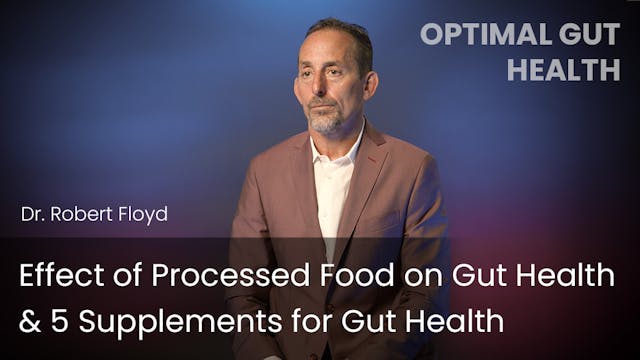 Effect of Processed Food on Gut Healt...