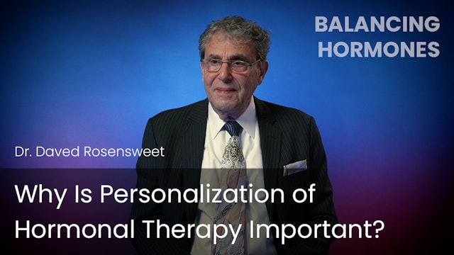 Why Is Personalization of Hormonal Therapy Important?