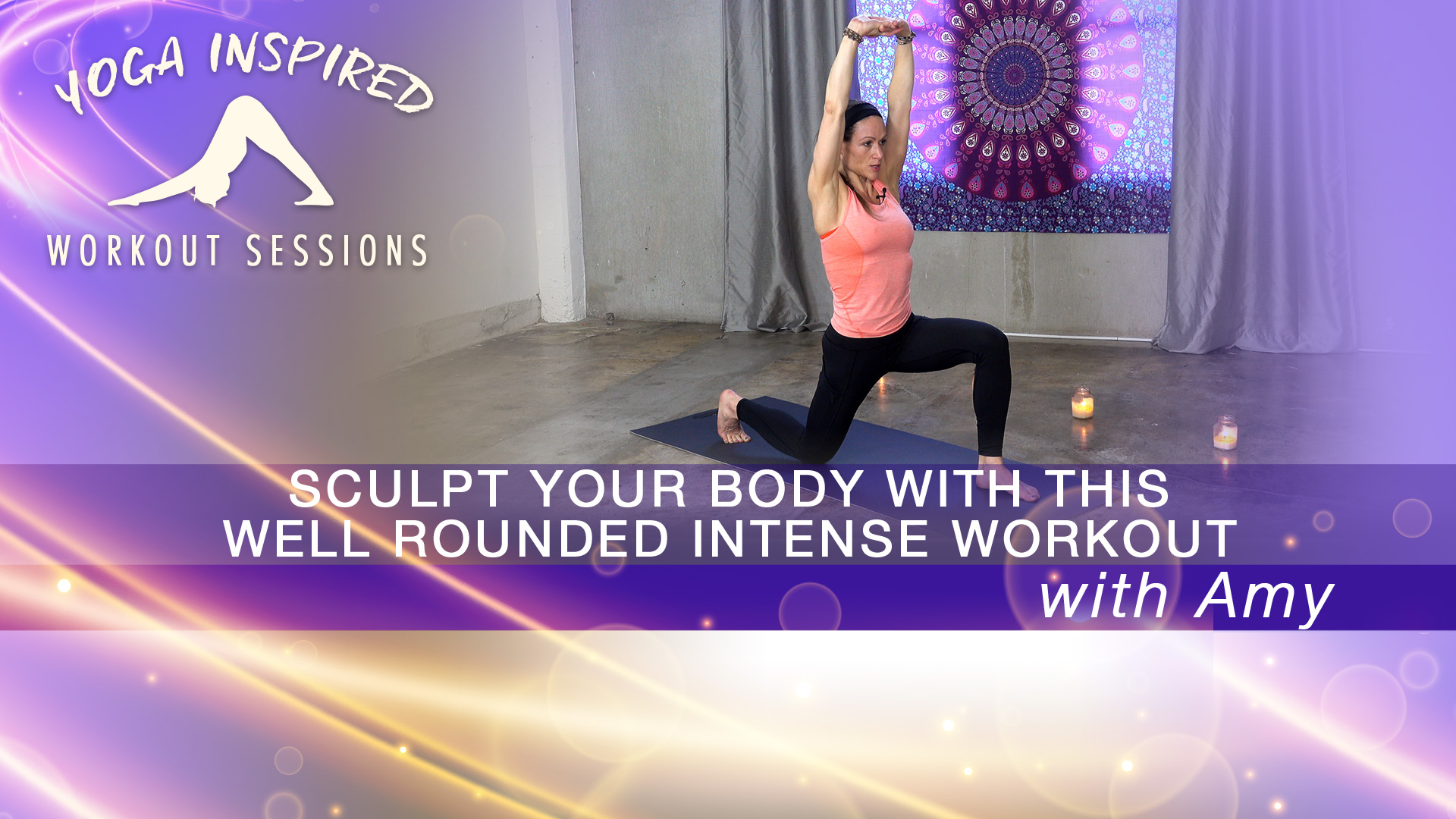 Sculpt your body with this well rounded intense workout