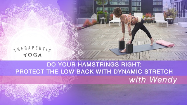 Do Your Hamstrings Right: Protect the Low Back with Dynamic Stretch