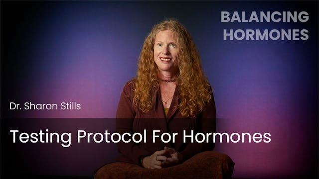 Testing Protocol For Hormones