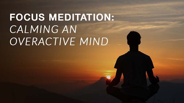 Focus Meditation: Calming An Overacti...