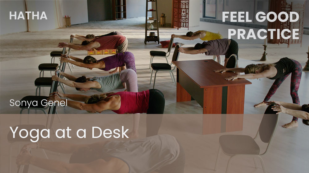 Yoga at a Desk