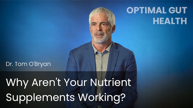 Why Aren't Your Nutrient Supplements ...