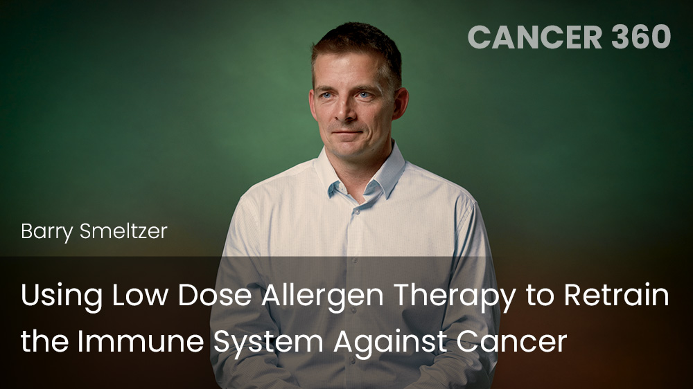 Using Low Dose Allergen Therapy to Retrain the Immune System Against Cancer