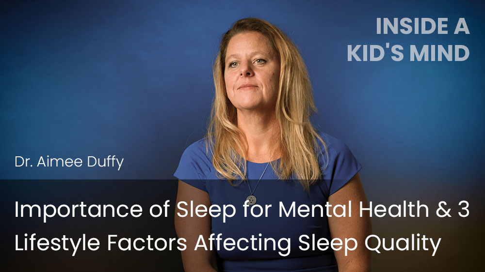 Importance of Sleep for Mental Health & 3 Lifestyle Factors Affecting Sleep