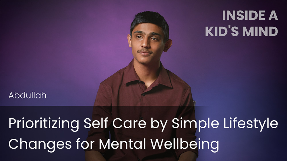 Prioritizing Self Care by Simple Lifestyle Changes for Mental Wellbeing