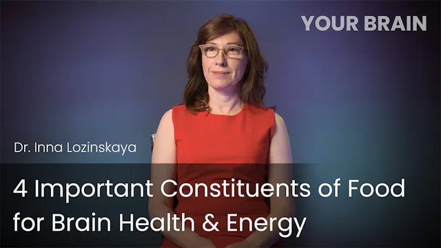 4 Important Constituents of Food for ...