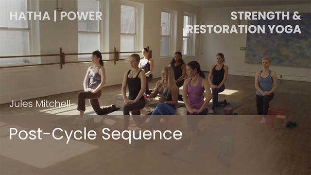Post-Cycle Sequence