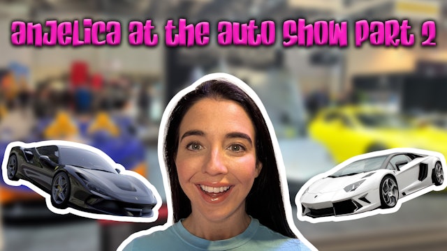 Anjelica At The Auto Show - Part 2