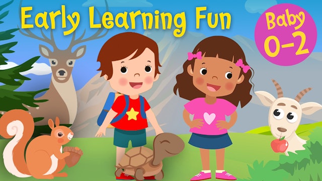 A Day At The Mountain | Animals & Sounds | Early Learning Fun