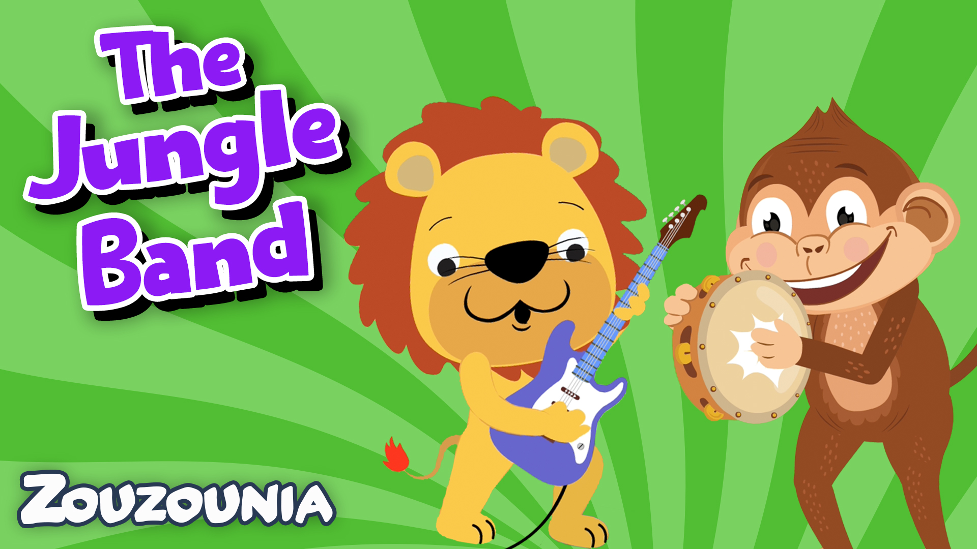 Μαθαίνoυμε μαζί με τα Ζωάκια | The Jungle Band | Νέα Παιδική Σειρά 