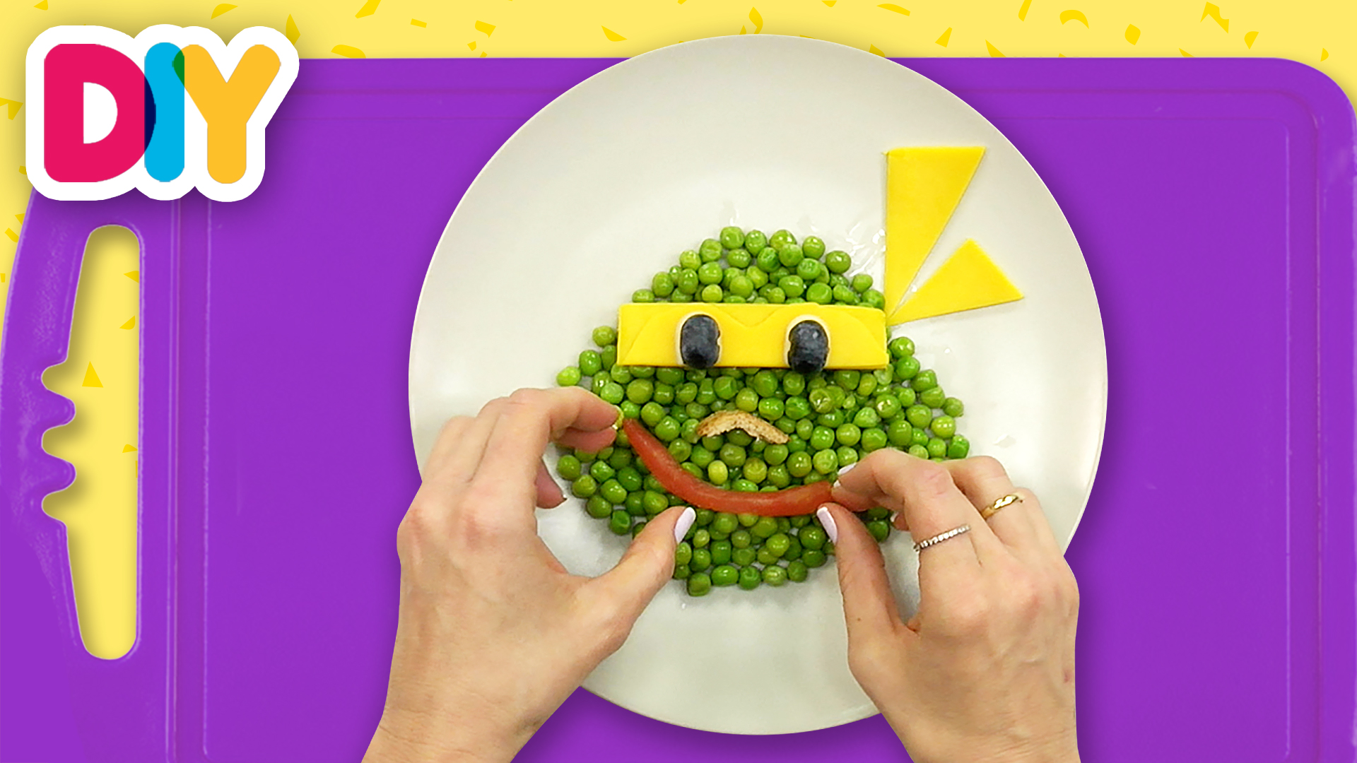 Teenage Mutant Ninja Turtle | Green Peas Marinara Lunch